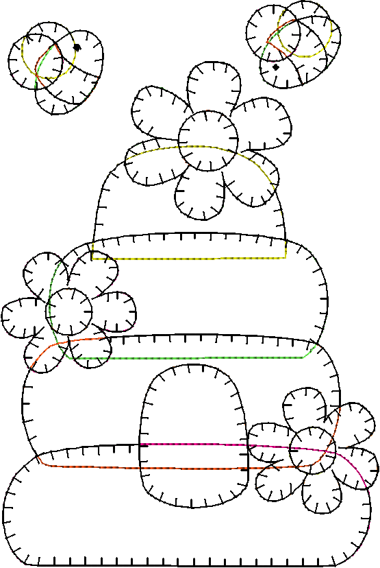 Beehive Embroidery File