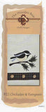 Chickadee & Evergreen Embroidery File