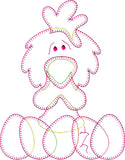Chicken Patternlet Embroidery File
