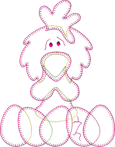 Chicken Patternlet Embroidery File