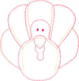 Turkey Patternlet Embroidery File