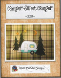 Camper Sweet Camper Embroidery File