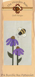 Bumble Bee Patternlet Embroidery File