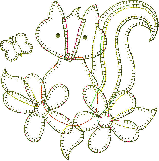 Little Stinker Embroidery File