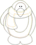 Penguin Patternlet Embroidery File
